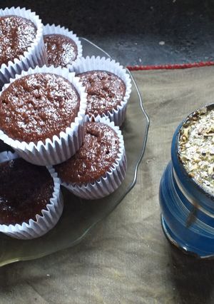 Una foto de Muffins de chocolate