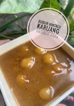Foto resep Bubur hintalu karuang khas banjar