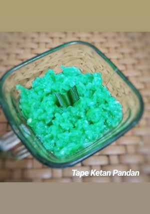 Foto resep Tape Ketan Pandan Manis tanpa gula