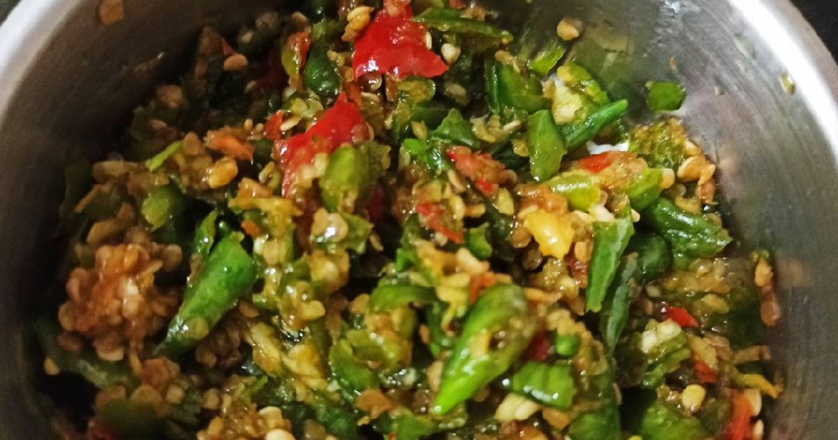 134 resep sambal korek cabe rawit hijau enak dan sederhana 