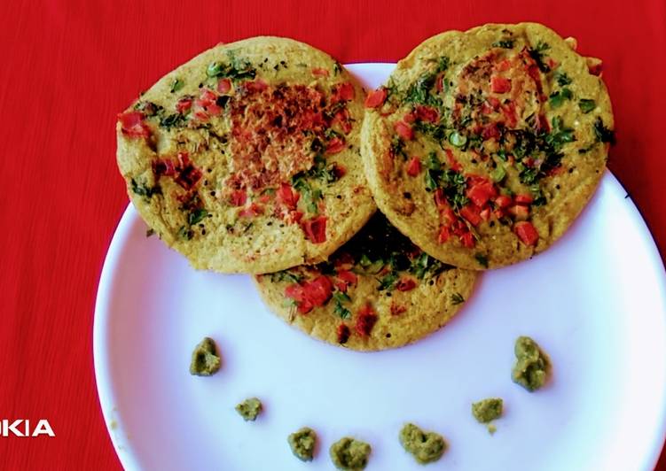 Recipe of Speedy Moong pancakes