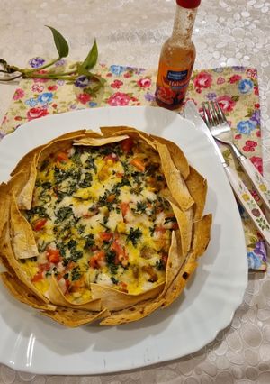عکسی از دستور مرغ و قارچ در نان تافتون