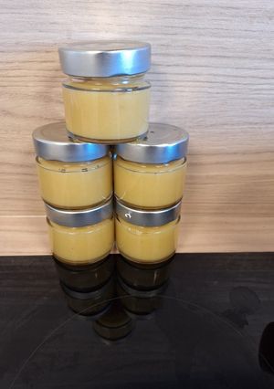 Une photo de Compote pomme fleur d'oranger