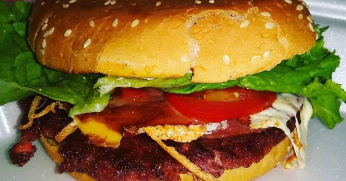 Hamburguesas de carne de res 2,685 recetas caseras Cookpad Hamburguesas de carne de res 2,685 recetas caseras Cookpad