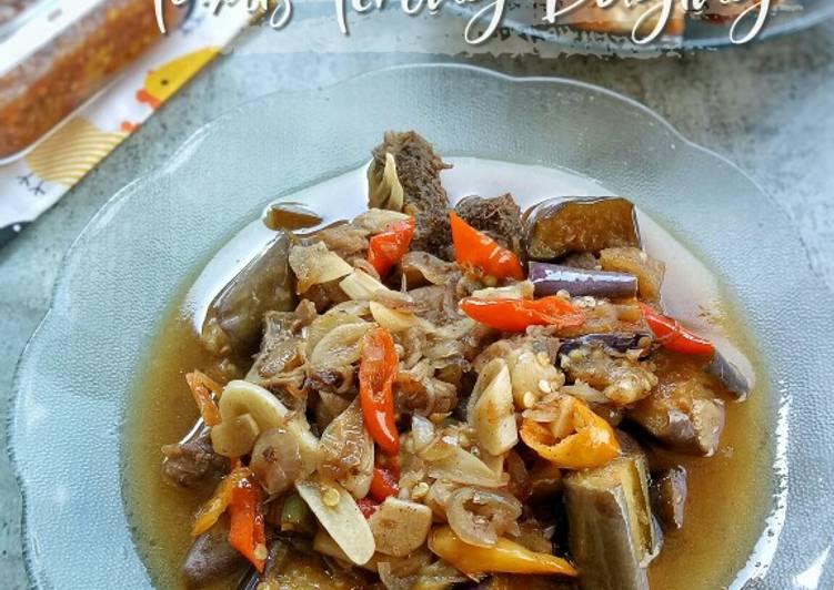 Tumis Terong Daging