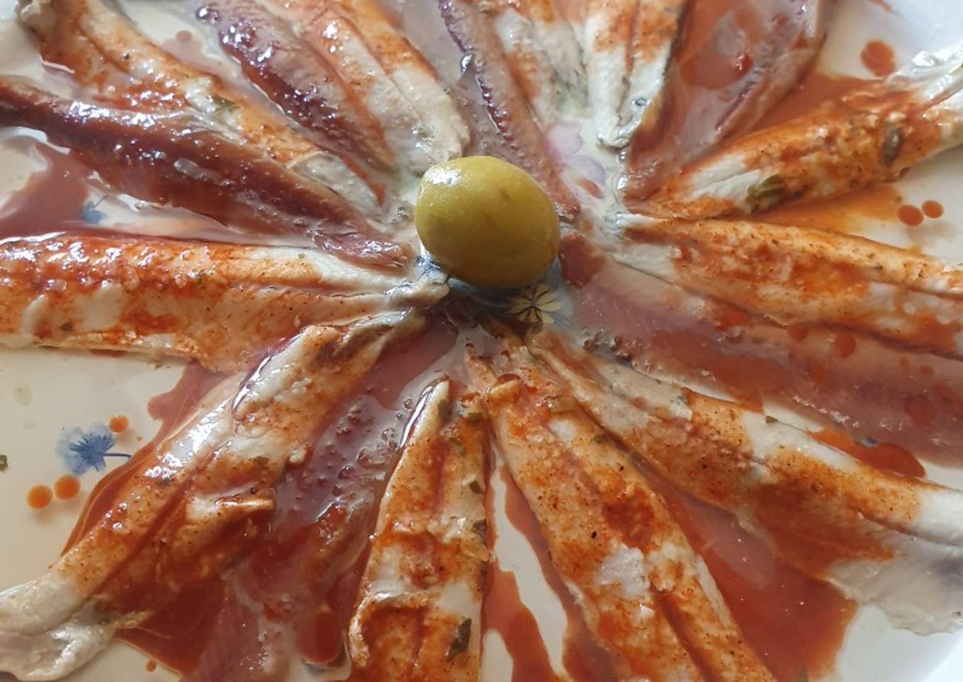 Matrimonio de anchoa y boquerón