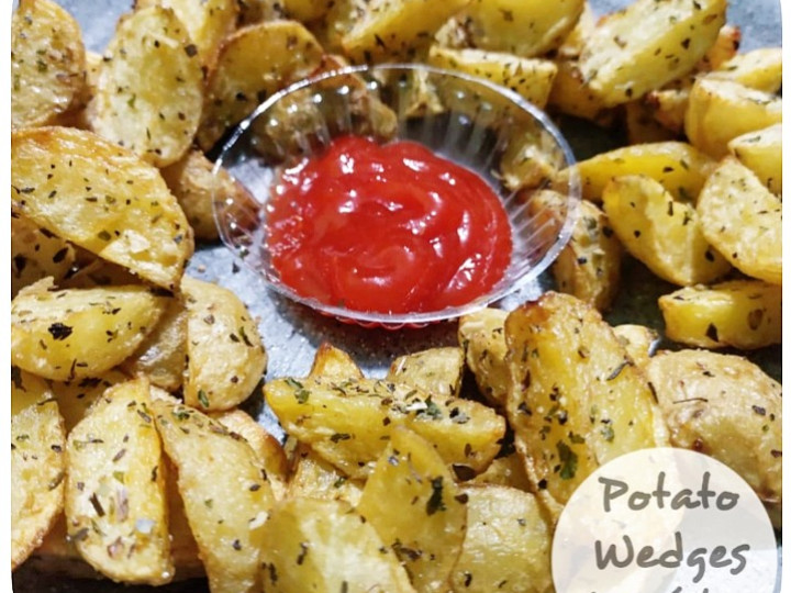 Cara Gampang Membuat Simple Potato Wedges Anti Gagal