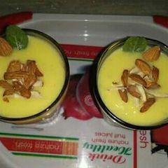 A picture of Badam shake.
