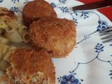 Bolitas de atún en panko