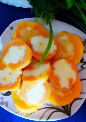 A picture of Mango me kulfi.