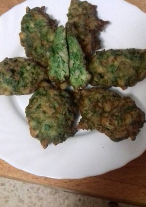 Foto principal de Tortillas de acelgas y gambas