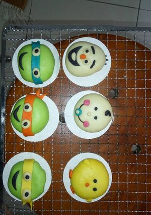 Foto resep Bakpao character