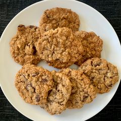 A picture of Texas Cowboy Cookies.