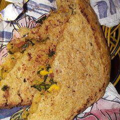 A picture of Palak Corn Sandwiches.