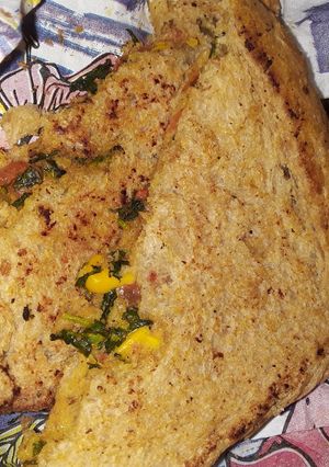 A picture of Palak Corn Sandwiches.