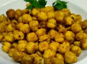 A picture of roasted chick peas