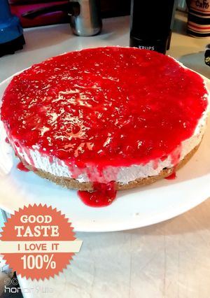 Φωτογραφία της συνταγής Cheesecake φράουλα