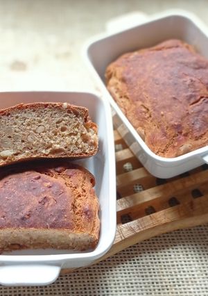 Foto di Banana plumcake vegani e senza zucchero