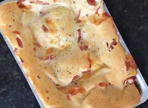 Foto de Torta salgada de polvilho