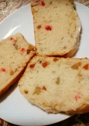 Una foto de Budín de Navidad vegano