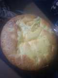 Torta casera con crema pastelera