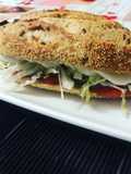Bocadillo de anchoas de la escala