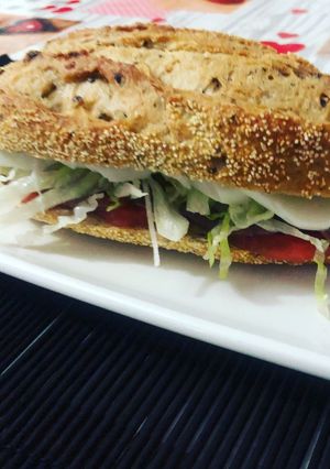 Una foto de Bocadillo de anchoas de la escala