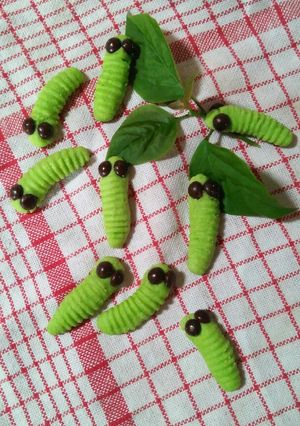 Foto resep Catterpillar Cookies 🐛