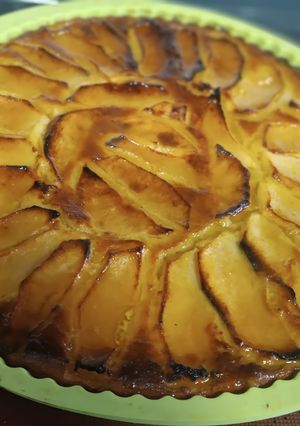 Una foto de Tarta de manzana sin gluten y sin lactosa