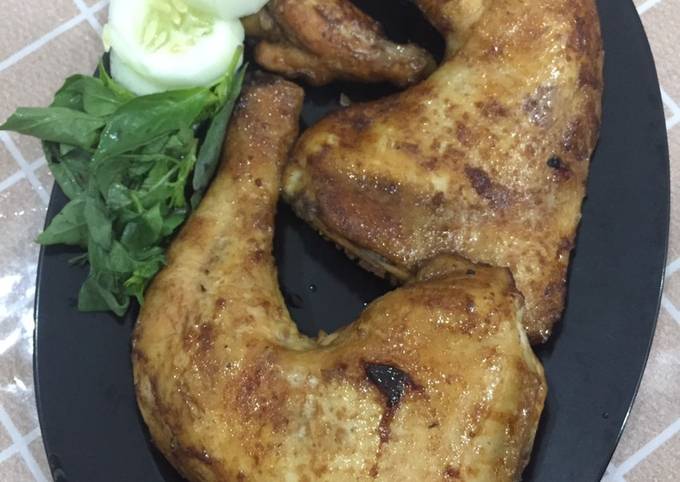 Bagaimana Membuat Ayam Panggang Bumbu Bacem, Lezat