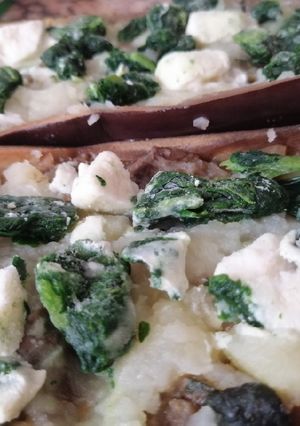 Una foto de Lasaña vegetariana de verduras light