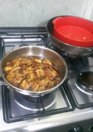 Foto resep Ayam kecap cabe hijau
