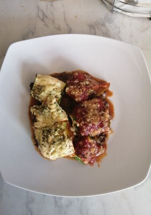 Una foto de Canelones de zapallo italiano