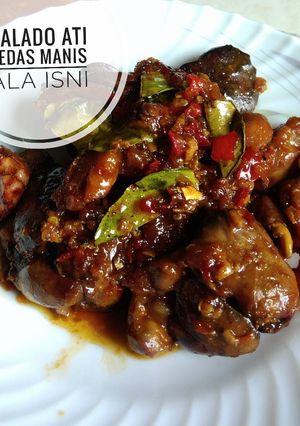 Foto resep Balado ati pedas manis