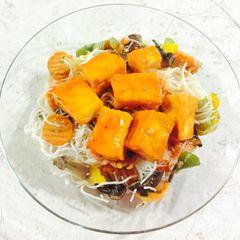 A picture of Sweet and Sour Tofu.