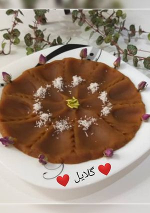 عکسی از دستور حلوا شیره انگور 😋