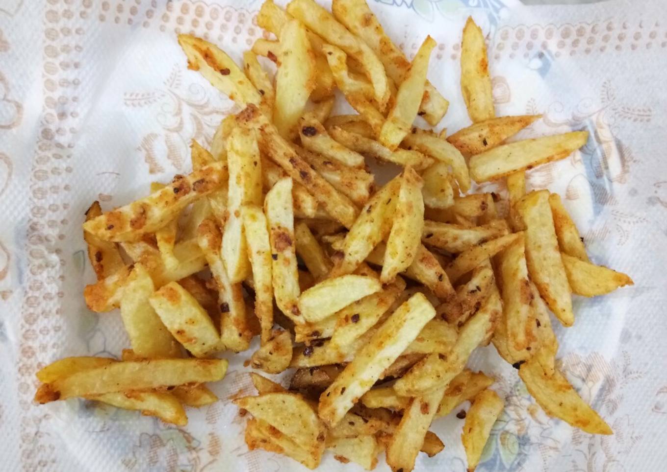French fries with twist