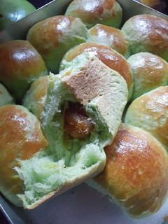 Foto resep Roti sobek pandan