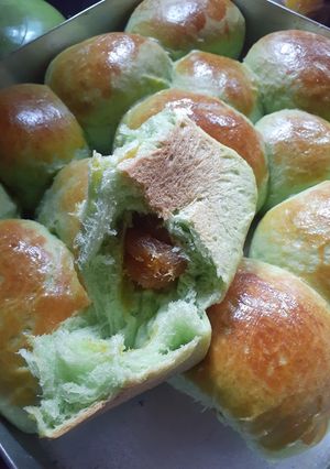 Foto resep Roti sobek pandan