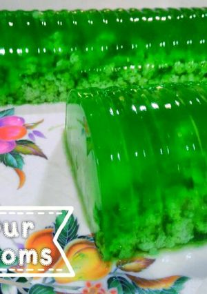 Foto resep Puding Lumut Pandan (simple no jus pandan)