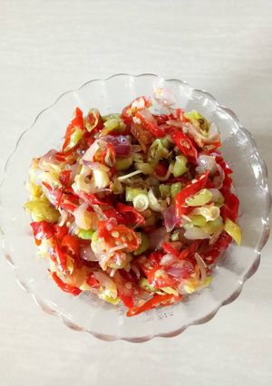 Foto resep Sambal mentah ala bali