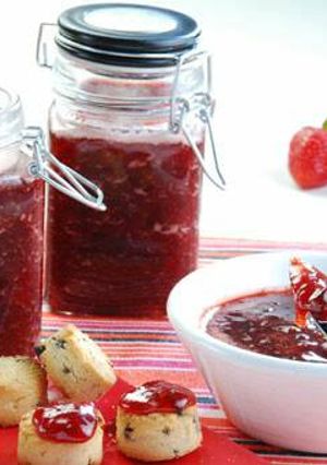 Una foto de Mermelada de frutillas