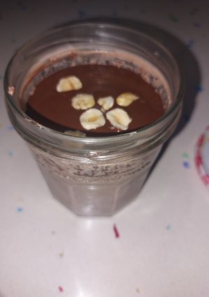 Una foto de Desayuno avena chocolateada
