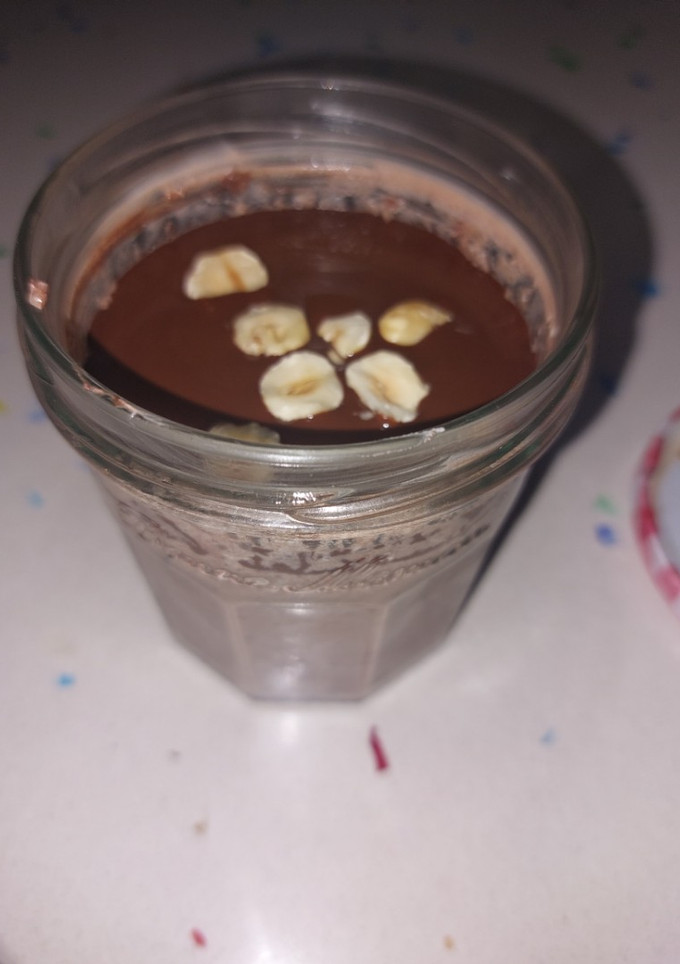 Una foto de Desayuno avena chocolateada