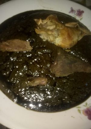 صورة لوصفة ملوخية جزائرية اصيلة