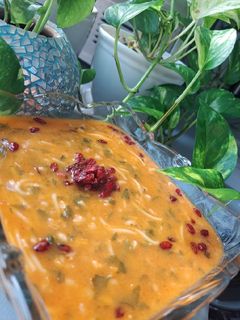 عکسی از دستور سوپ جو