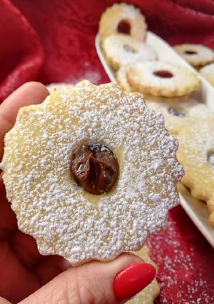 Nutellás linzer karácsonyra 🎄✨🎀 recept fotója