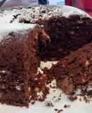 Torta al cioccolato e mandorle al microonde