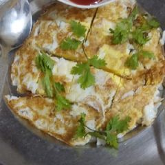 A picture of Fry egg chilla.