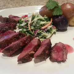 A picture of Pan Seared Duck Breast.